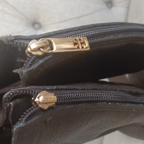 Tory burch Kristy brown leather boots size 10M - Picture 9 of 16